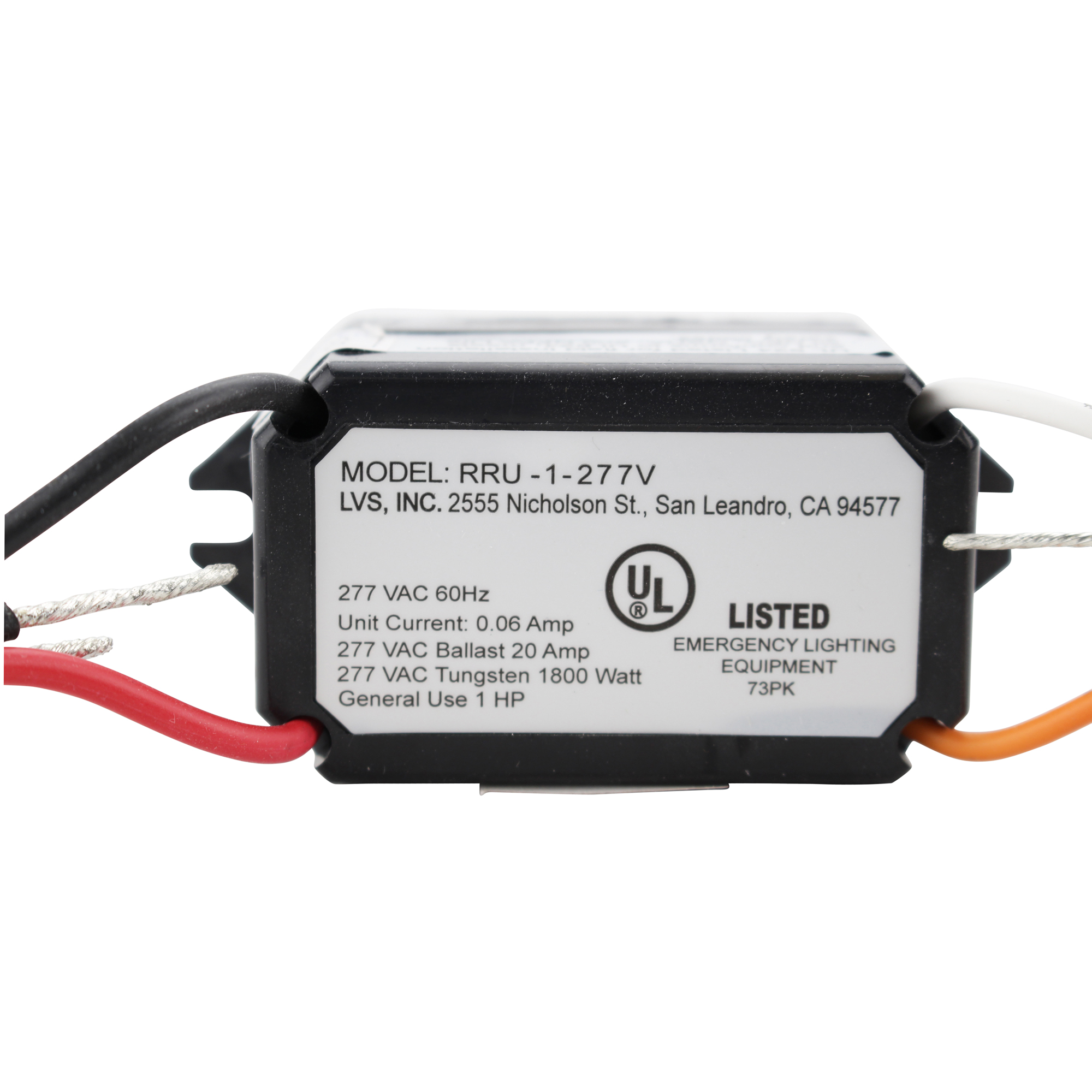 HUBBELL UL924 N/C SHUNT RELAY 120/277V, 20A SPST WITH 277VAC COIL eBay