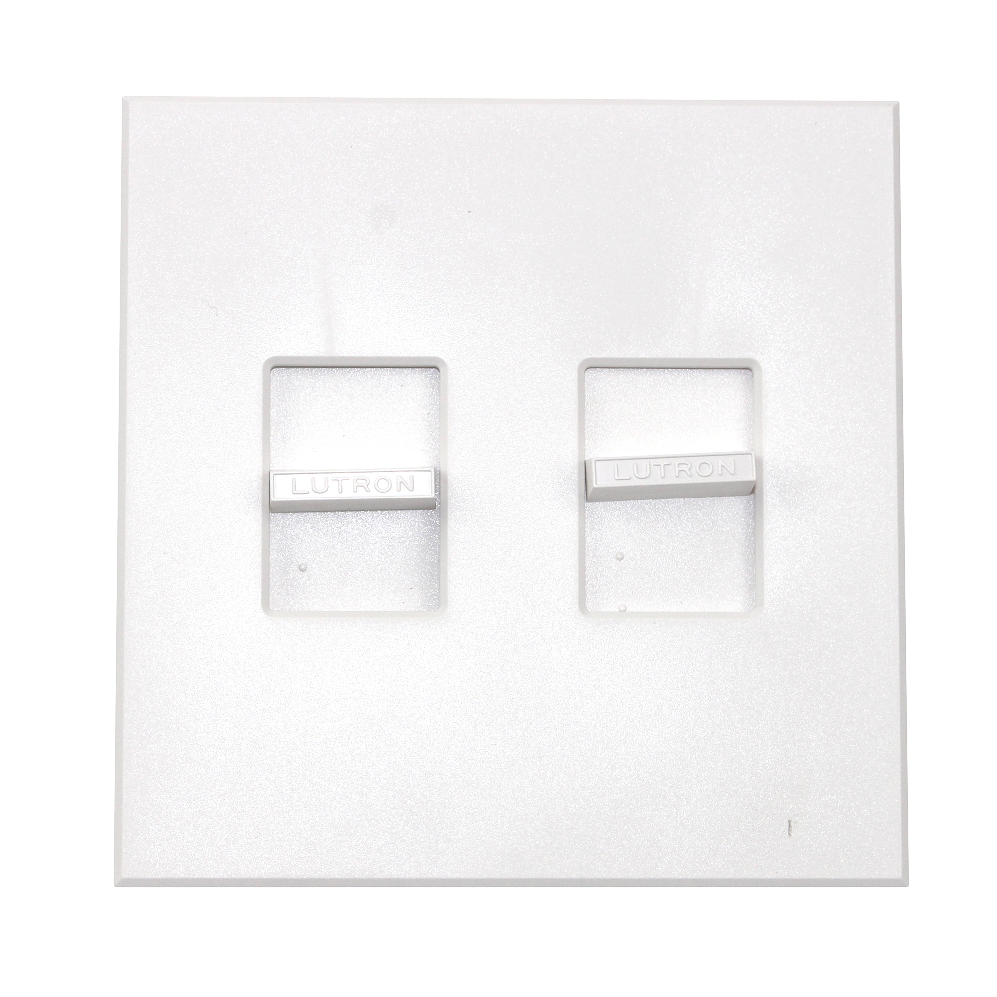 LUTRON NSSFBWH NOVA SERIES 2GANG SLIDE DIMMER FACEPLATE, WHITE eBay