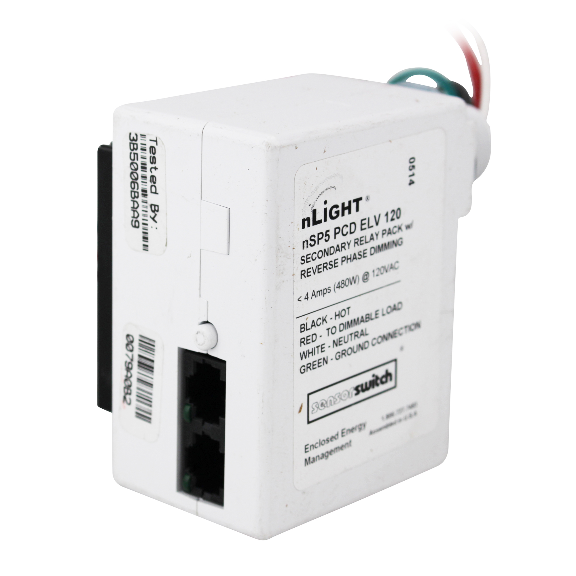 SENSOR SWITCH NSP5PCDELV120 NLIGHT SECONDARY RELAY PACK, DIMMING