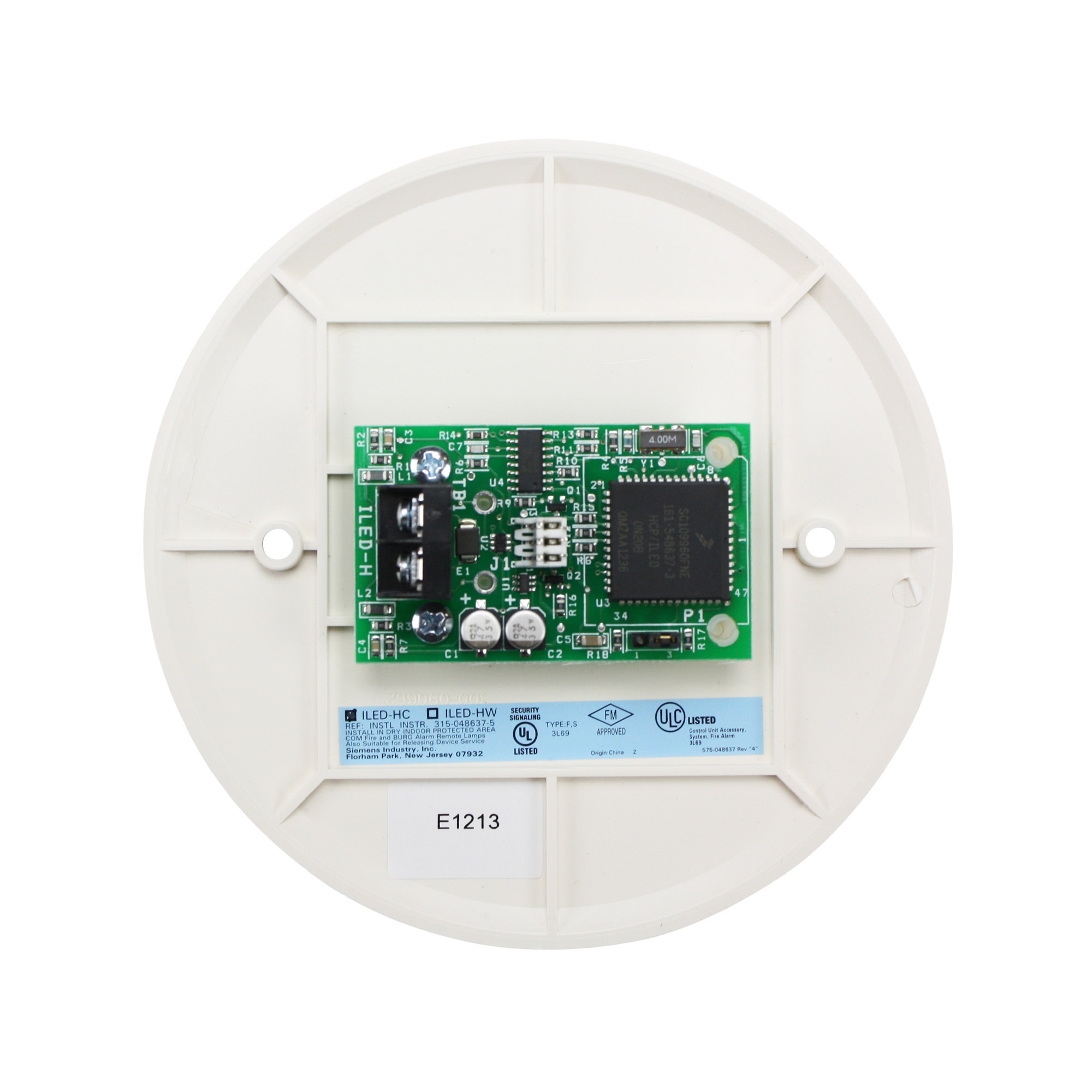 SIEMENS ILEDHC 500048809 CEILING FIREFINDER XLS INTELLIGENT REMOTE