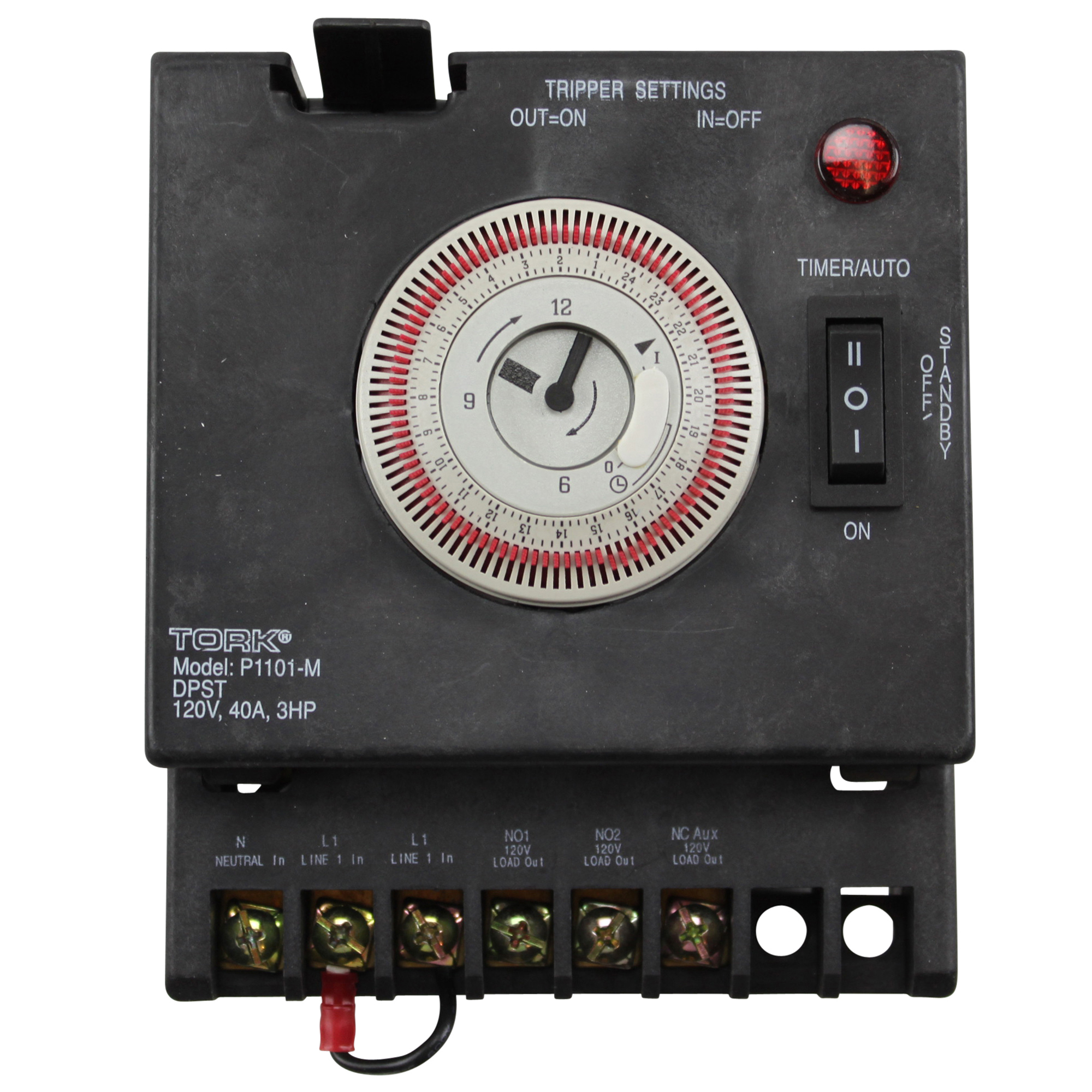 NSI Toys TORK NSI TIME SWITCH FOR POOL SPA LIGHTING POWER PANEL P1101M NIB