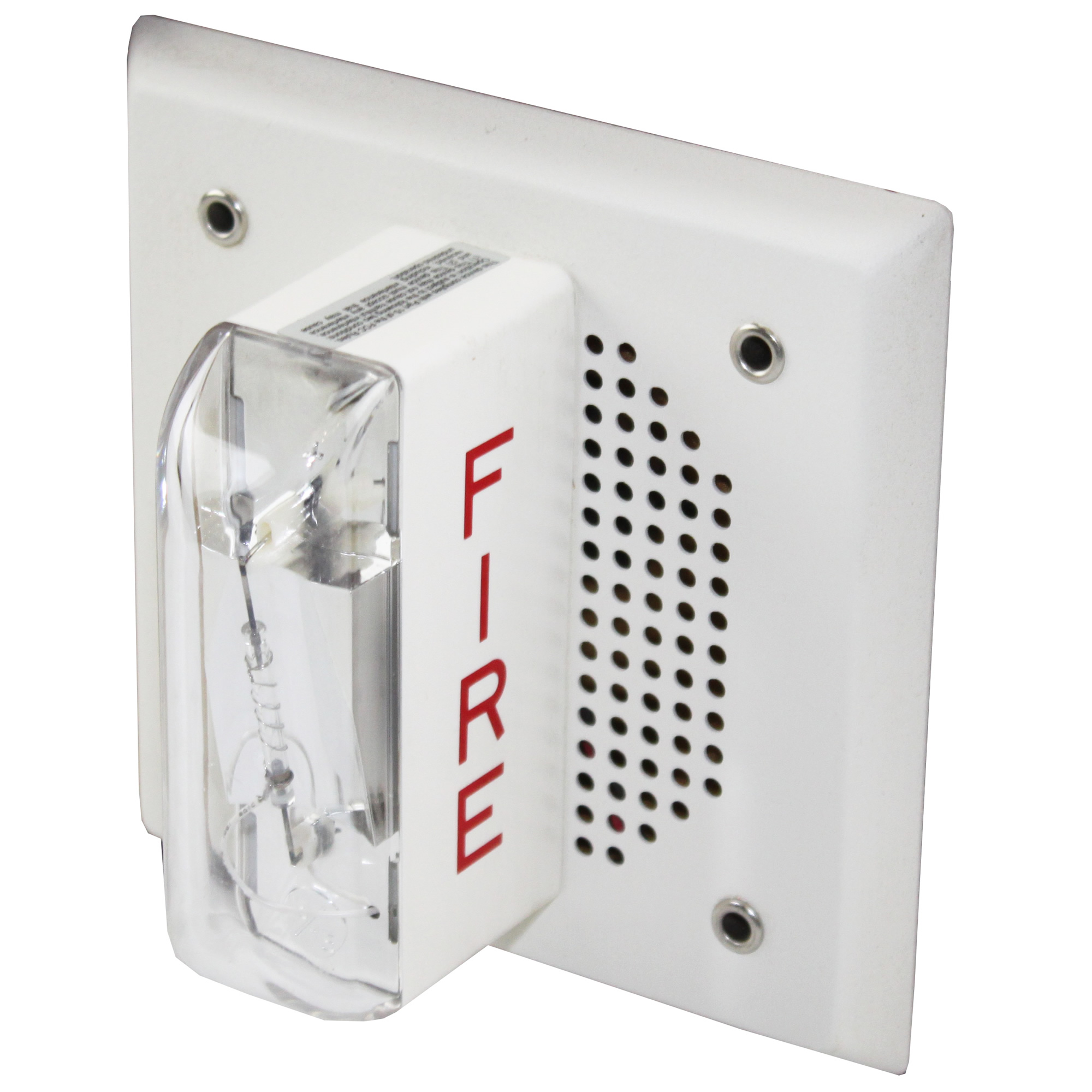 COOPER WHEELOCK ET1070LSM24VFW WHITE 24VDC WALL FIRE ALARM SPEAKER