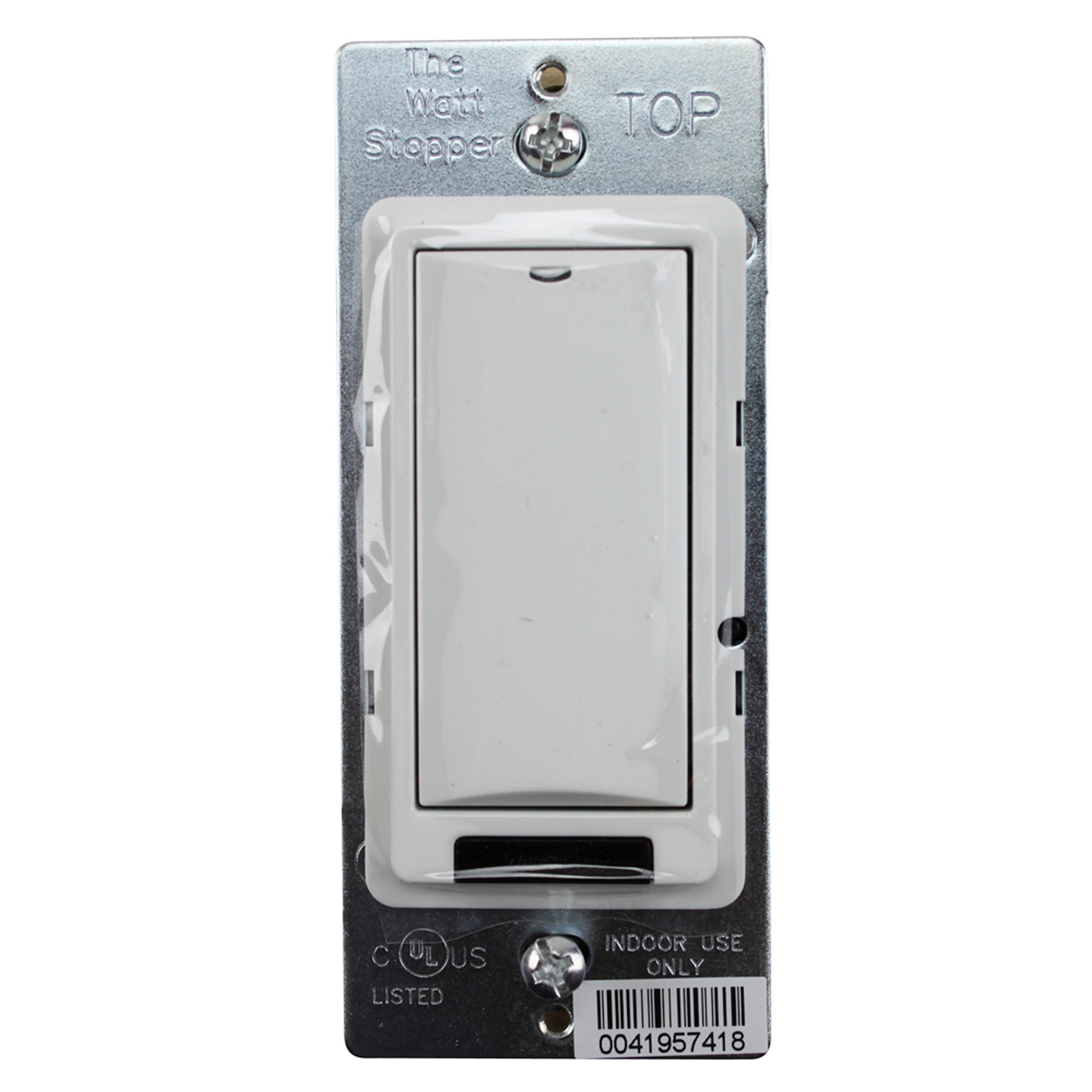 WATTSTOPPER LMSW101W DIGITAL SWITCH, 1 BUTTON, INFRARED, WHITE