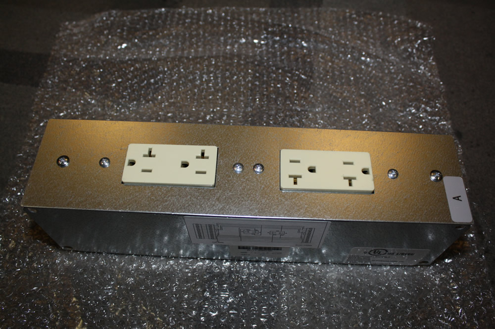 COMMUNICATIONS INTEGRATORS 125V 20A STATIONLINK MULTI OUTLET ASSEMBLY